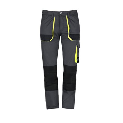 Pantaloni Da Lavoro Stretch LF Elasticizzati Multitasche Slim Fit Estivi