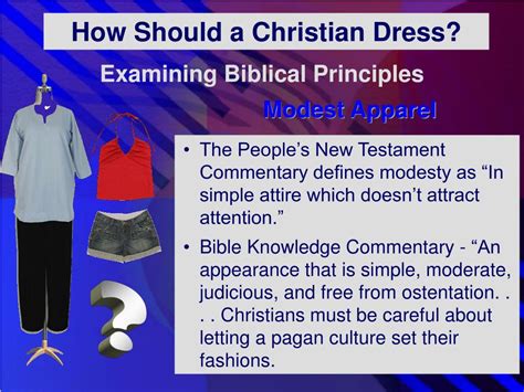 Ppt Does It Matter How Christians Dress Powerpoint Presentation Free Download Id986288