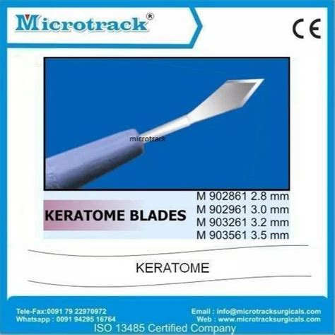 Keratome Knives Keratome Slit 28 Mm Ophthalmic Micro Surgical Knife