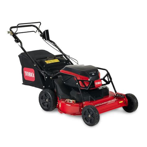 Toro Turfmaster Revolution 30in 60v Max Electric Mower With 10ah Battery 3pk And Charger Kit 22232