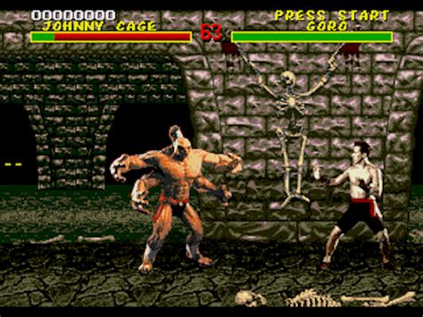 Sega Console Mortal Kombat