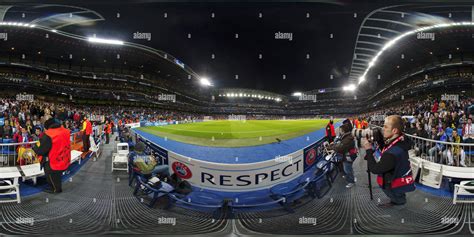 360 View Of Santiago Bernabeu Stadium Alamy