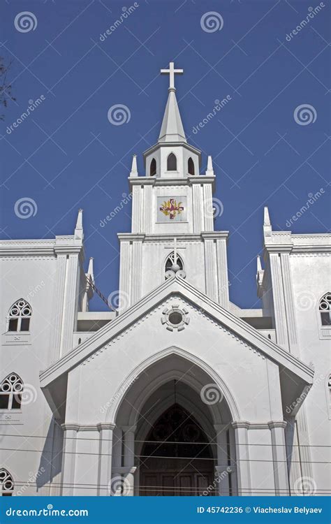 Curch stock photo. Image of church, kerala, cross, religion - 45742236