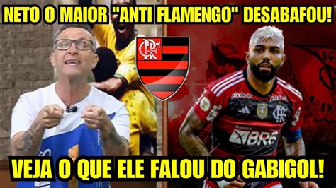 OLHA ISSO NETO DESABAFA SOBRE GABIGOL E REVELA PORQUE O JOGADOR NÃO