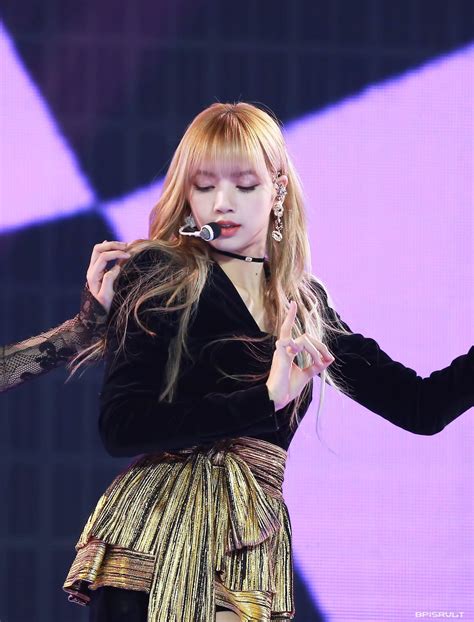 190105 Golden Disk Awards 2019 Blackpink Lisa Nữ Thần Bài Hát