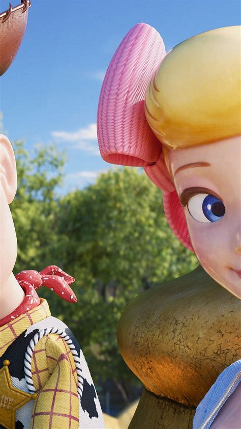 1080p Free Download 331807 Toy Story 4 Woody Bo Peep Giggle