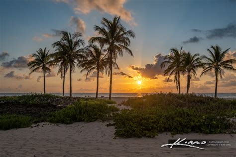 Sunrise Splendor At Singer Island Riviera Beach Florida Royal Stock Photo