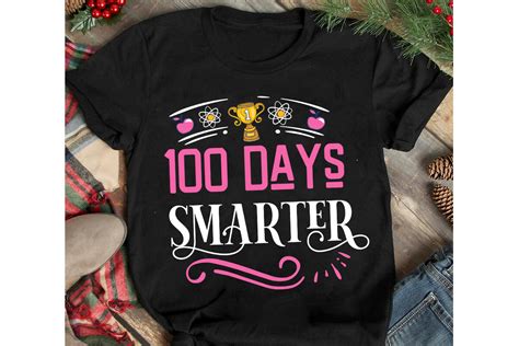 100 Days Smarter Svg Cut File Graphic By Ranacreative51 · Creative Fabrica