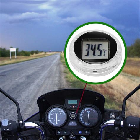 Mini Motorfiets Digitale Thermometer Celsius Water Grandado