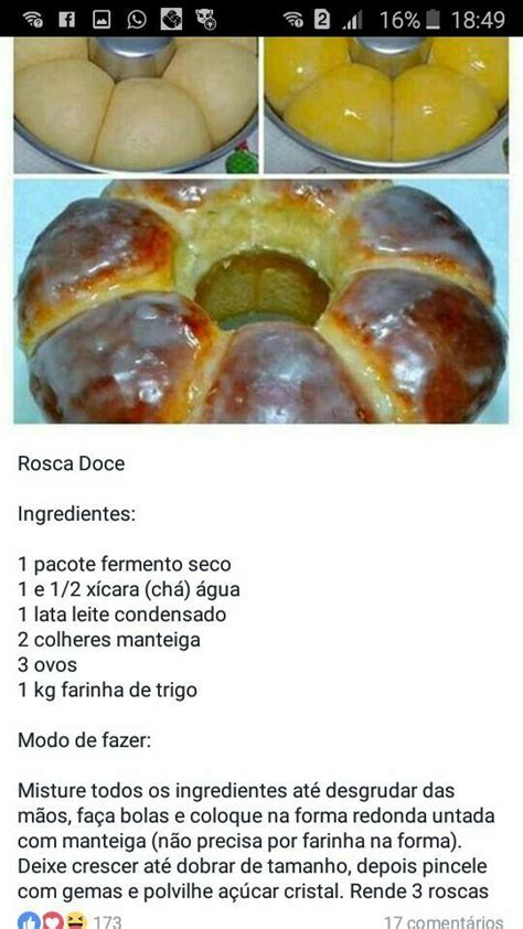 Pin de vanilda Silva em Doçuras Receitas Receitas assadas Receitas