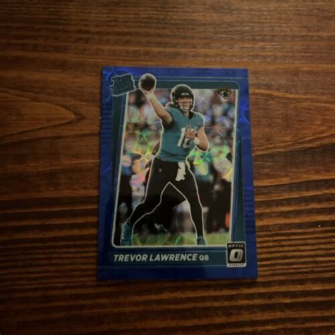 2021 Panini Donruss Optic Rated Rookie Blue Scope 201 Trevor