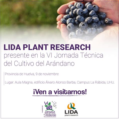 Lida Plant Research Presente En La Vi Jornada Técnica Del Cultivo Del