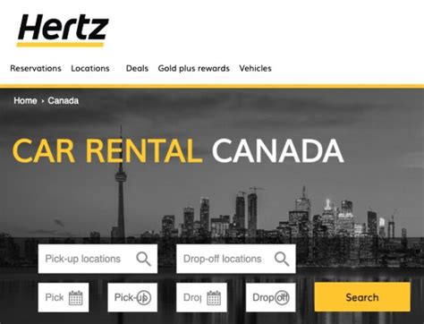 The 5 best car rental companies in Canada | TravelPerk Canada