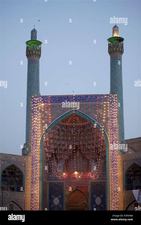 The Shah Mosque Also Known As Imam Mosque And Jaame Abbasi Mosque