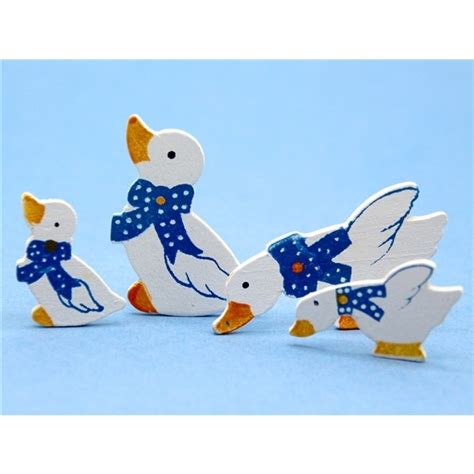 The Wonham Collection Set Of 4 Ducks Decorations For Wall