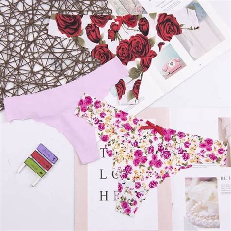 Culotte slip Lingerie en coton multicolore pour femmes sous vêtements confortables slips sexy