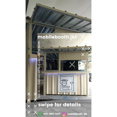 Jual Booth Container Shopee Indonesia