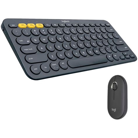 Logitech Pebble 2 Bluetooth Keyboard Combo Tonal Graphite Us Intl Основен вносител на Тp