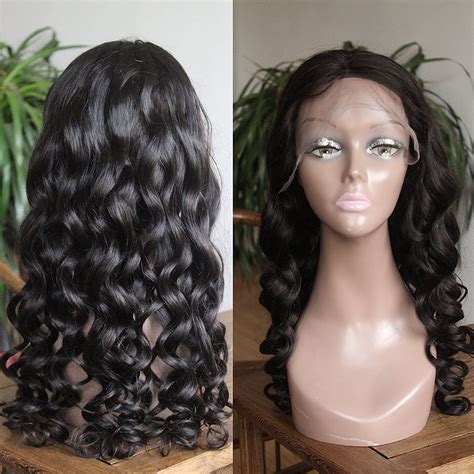 Elva Hair 7a Grade Full Lace Human Hair Wigs For Black Women Brazilian