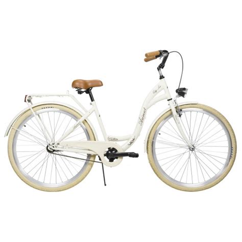 Dviratis AZIMUT City Lux 28 2023 Light Cream Bikko Lt