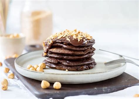 Chocolade Hazelnoot Pancakes Laura S Bakery