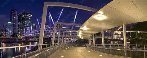 Kurilpa Bridge, Brisbane, QLD. Stock Photo | Adobe Stock