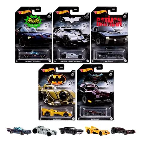 Hot Wheels Collector Set Completo Batman Hmv Mattel Parcelamento Sem Juros