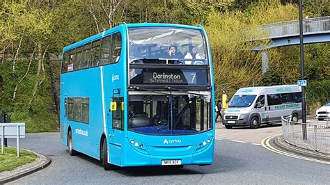 TOPODYN POWER Route 7 NK15ACF 7534 Arriva North East ADL E40D ADL