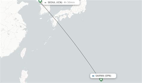 Direct Non Stop Flights From Saipan To Seoul Schedules