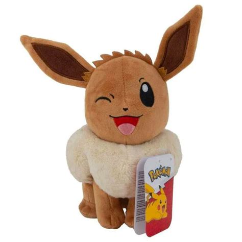 Official Pokemon Plush Eevee 8 Inch Soft Toy Jaqjnr