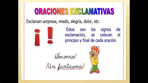 Oraciones Interrogativas Y Exclamativas Youtube