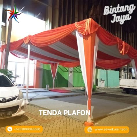 Menyewakan Tenda Lengkap Plafon Jakarta