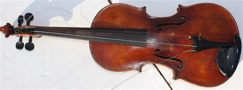 Violin Joh Bapt Schweitzer Fecit At Forman Hieronym Amati Pestini