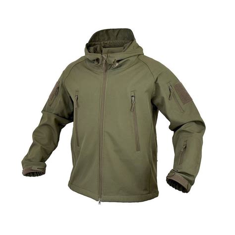 Kurtka Falcon SoftShell Texar Olive 02 FAL CO olive green ODZIEŻ