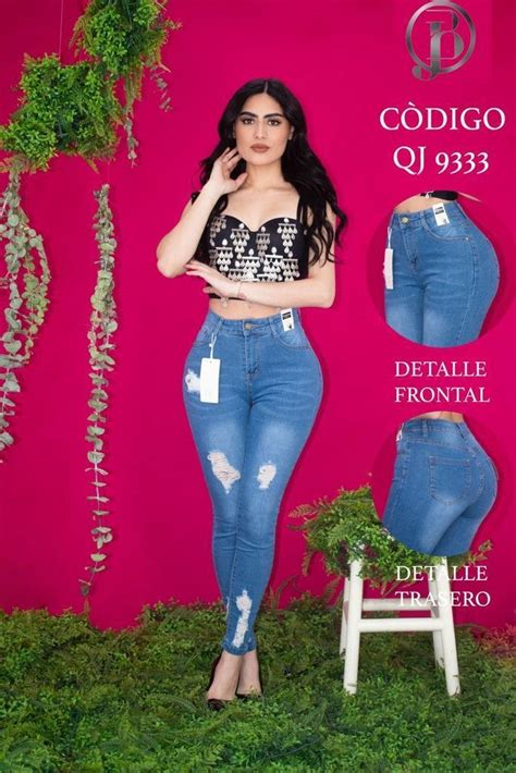 PANTALON A Y J MEZCLILLA PREMIUM DE IMPORTACION QJ9333 Tienda