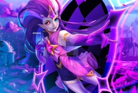 Zoe Star Guardian by EvokStudios on DeviantArt | League of legends ...