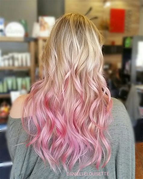 30 Hq Images Pink Ombre On Blonde Hair 20 Luscious Pink Ombre