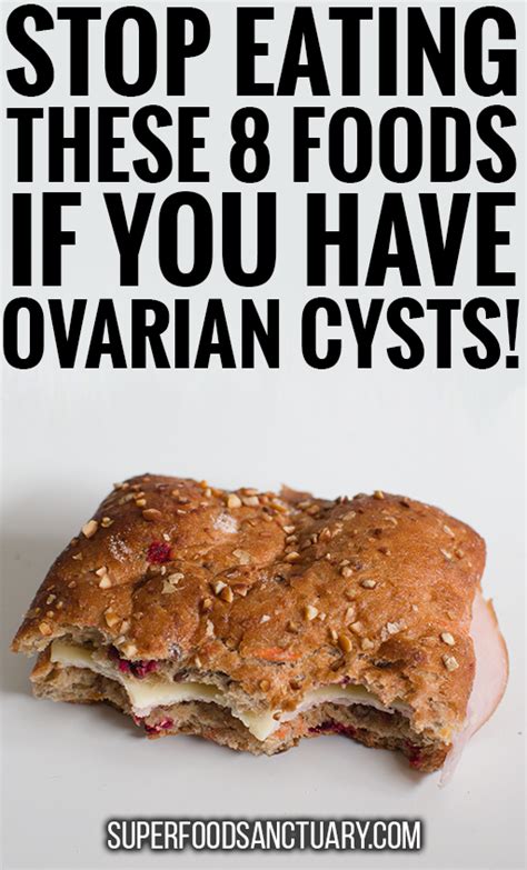 List Of Foods To Avoid With Ovarian Cysts Superfood Sanctuary