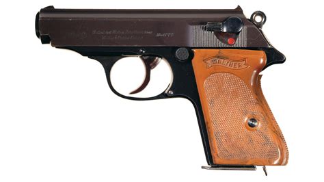 World War Ii Walther Ppk 22 Lr Pistol With Holster Rock Island Auction