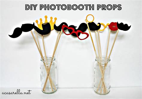 DIY Photo Booth Props | 'A Casarella