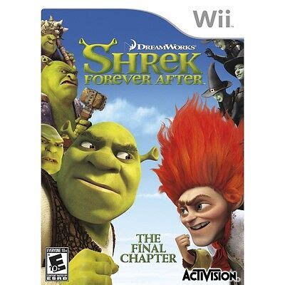 Shrek Forever After The Final Chapter Nintendo Wii New Sealed Ebay