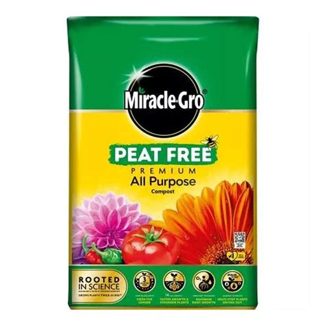 Miracle Gro All Purpose Compost Peat Free 40l Trowell Garden Centre