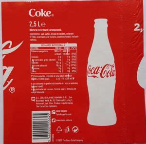 Drink Label Coca Cola S C Coca Cola Hbc Romania S R L Romaniacol