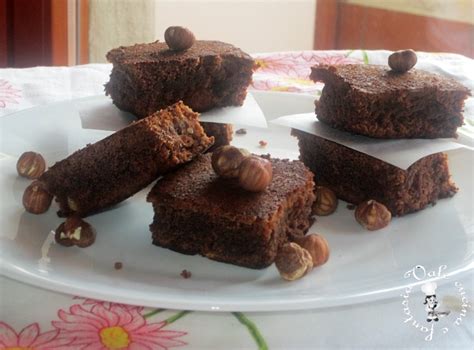 Brownie Al Cioccolato Al Latte E Nocciole