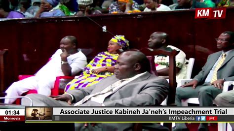 Final Arguments Into Associate Justice Kabineh Ja Neh S Impeachment