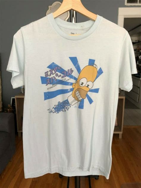 Vintage Simpsons Mr Sparkle Homer T Shirt Japanese Ca Gem