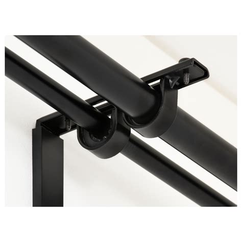 Betydlig Curtain Rod Holder Black Ikea Latvija