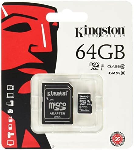 Kingston Technology Sdcx Gb Gb Micro Sdxc Class Flash Card