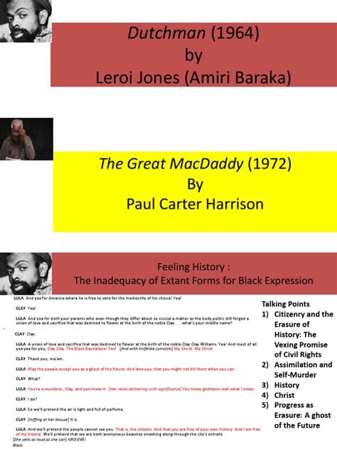 dutchman   leroi jones amiri baraka