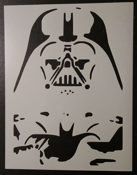 Darth Vader 2 Stencil My Custom Stencils